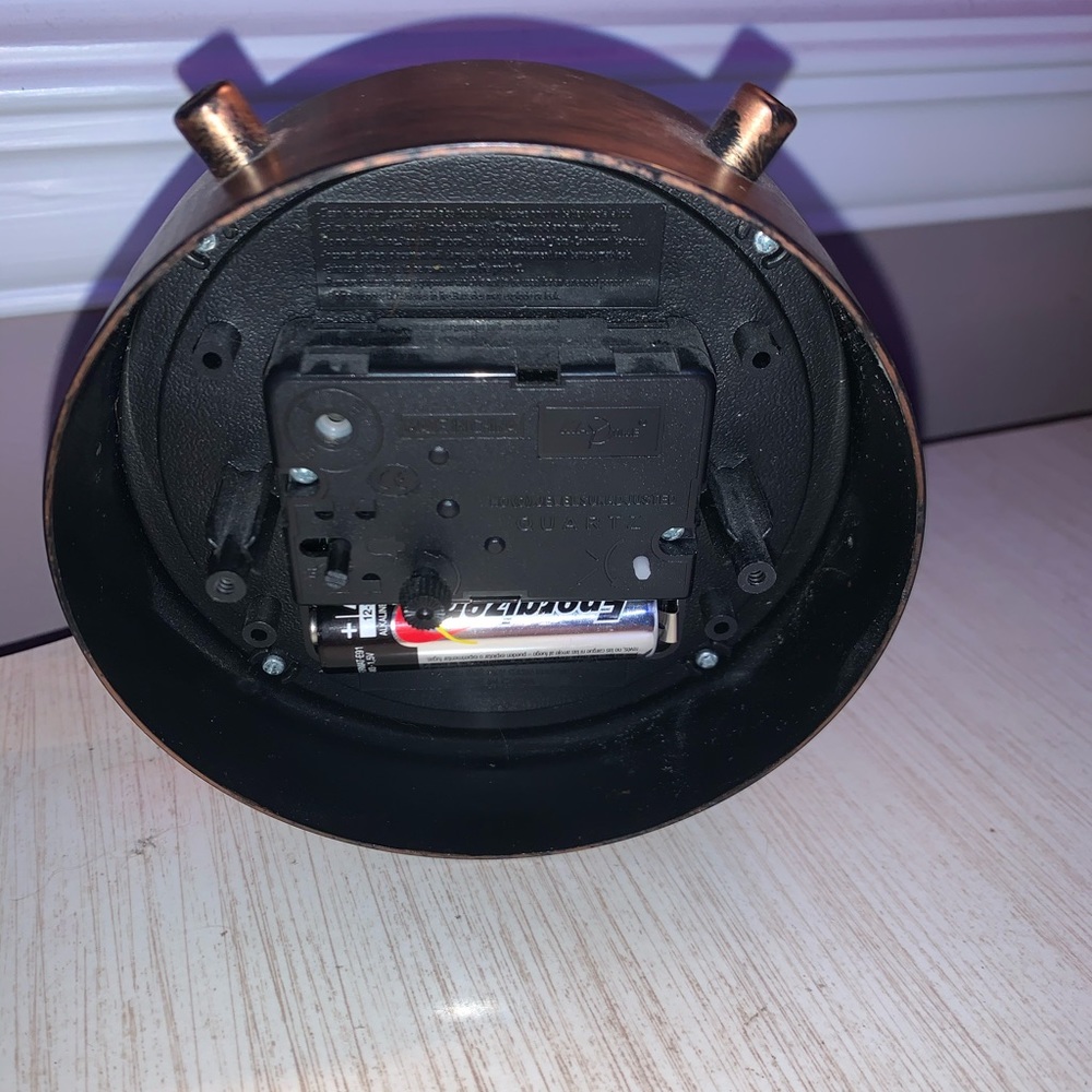 Plastic Alarm Clock - Picture 2 of 3